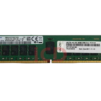 4ZC7A08708 Lenovo 16GB 2Rx8 RDIMM DDR4-2933 PC4-23400R ECC Memory