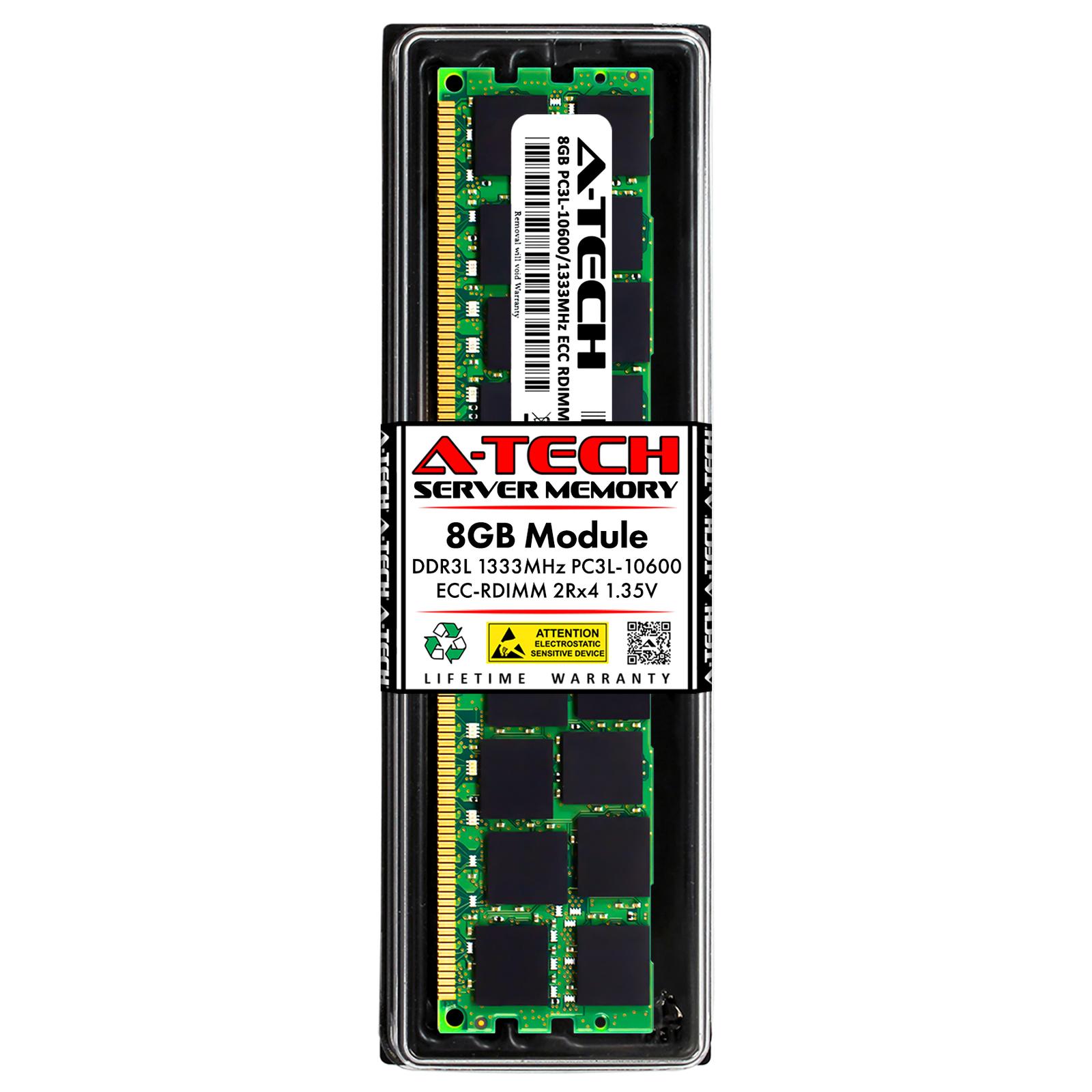 Fujitsu 8GB 2Rx4 RDIMM DDR3L-1333 PC3L-10600R ECC Memory