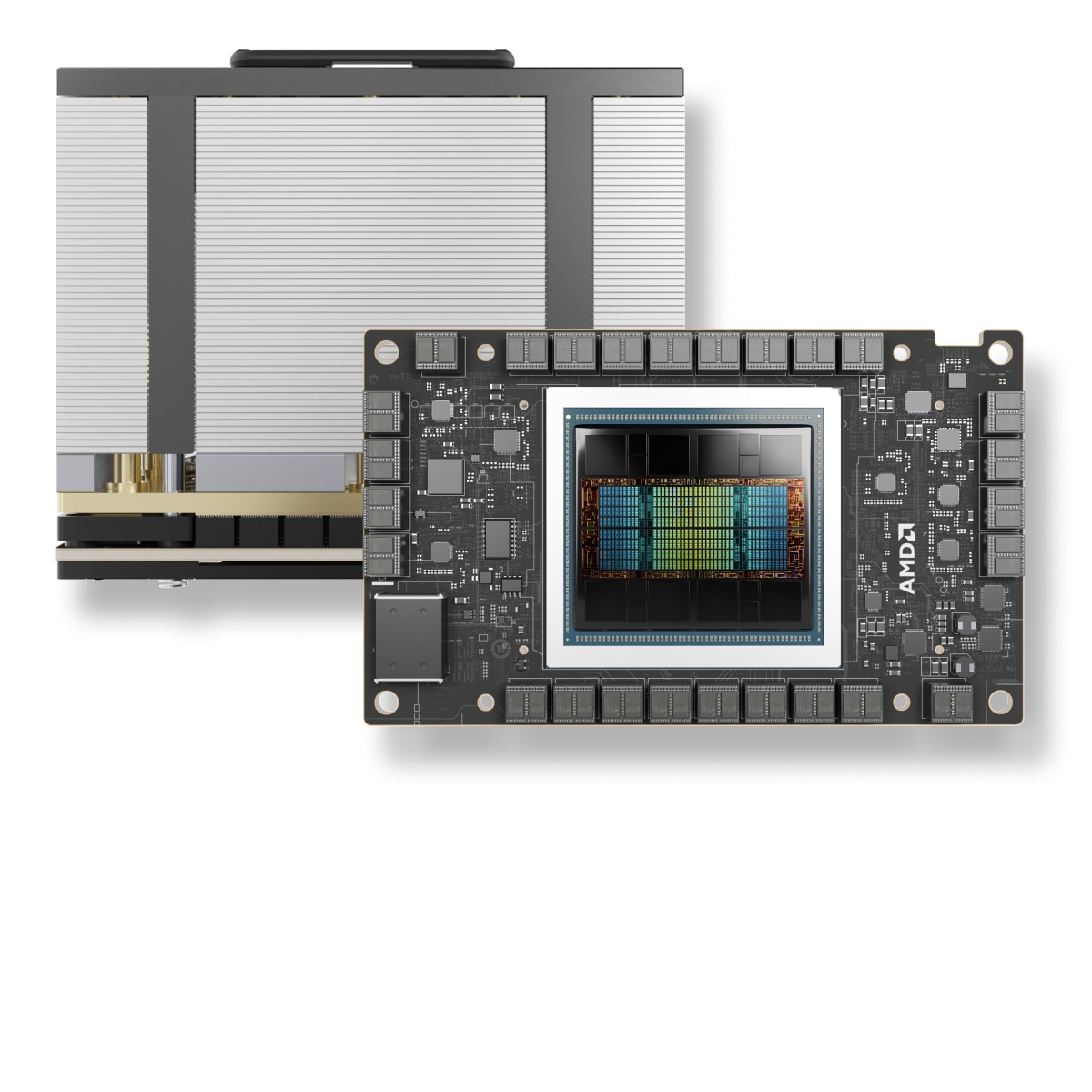 100-300000045H AMD Instinct MI300X 192GB HBM3 Oam PCIe 5.0 X16 750W GPU Accelerator