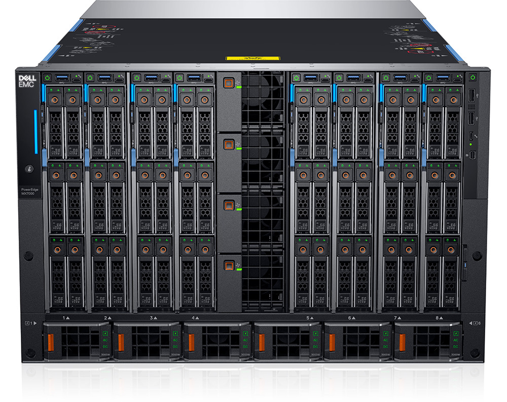 DELL-MX7000-7U Dell Poweredge MX7000 Modular Chassis 7U