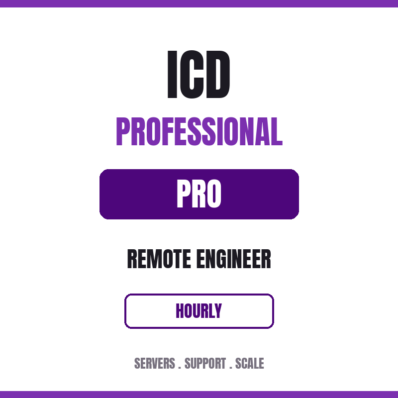 ICD-HOUR-REMOTE ICD Pro+ Remote Engineer - Hour
