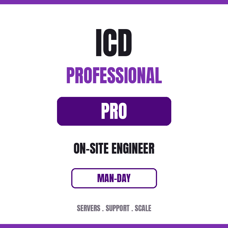 ICD-MANDAY-ONSITE ICD Pro+ On-site Engineer - Man-Day