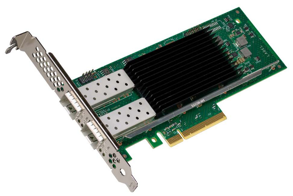 540-BCZG Dell Intel E810-XXVDA2 Dual Port 25GBE SFP28 OCP 3.0 Adapter
