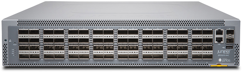 QFX5210-64C-AFO Juniper QFX5210 64X100GBE QSFP28 FRONT-TO-BACK