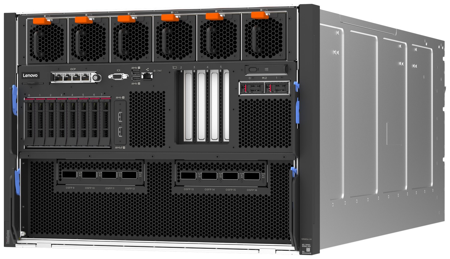 LEN-SR680A-V4-8U Lenovo Thinksystem SR680A V4 8U Ai Rack Server