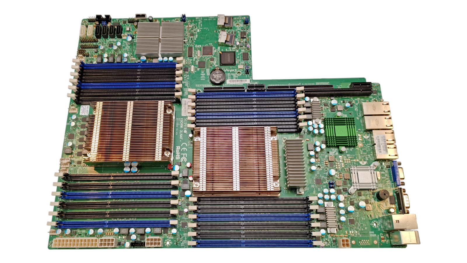 Supermicro Dual LGA2011 WIO Motherboard 16 DDR3 Quad GbE