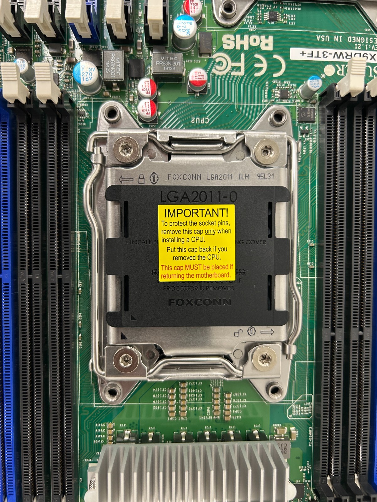 Supermicro Dual LGA2011 WIO Motherboard 10GBase-T SAS2 RAID