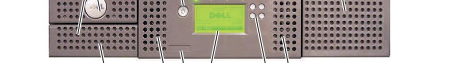 0DX025 Dell Powervault TL4000 Tape Library Chassis