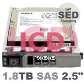 005YPM Dell 1.8-TB 12G 10K 2.5 SED SAS w/G176J