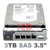 009JYJ Dell 3-TB 6G 7.2K 3.5 SAS w/F238F