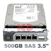 YP777 Dell 500-GB 3G 7.2K 3.5 SAS w/F238F