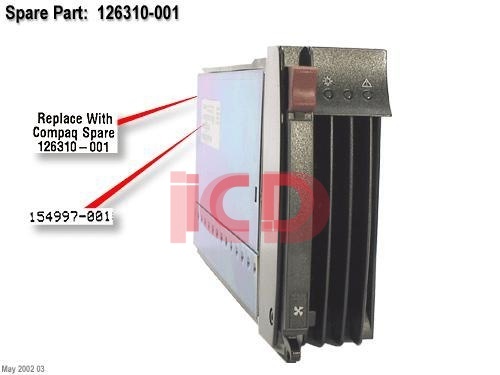 126310-001 HP Blower Module 2200 600