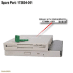 173834-001 HP Proliant DL320 DL360 G1