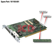 161105-001 HP NC3134 Dual NIC Card