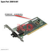 209816-001 HP NC6136 NIC Gigabit Server