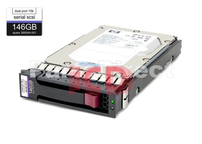 462587-002 HP 146-GB 15K 3.5 DP SAS HDD