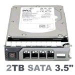 00382H Dell 2-TB 6G 7.2K 3.5 SATA HDD w/F238F