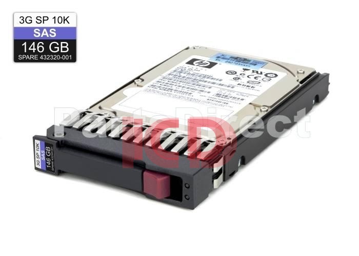 DG0146BARTP HP 146-GB 3G 10K 2.5 SP SAS HDD