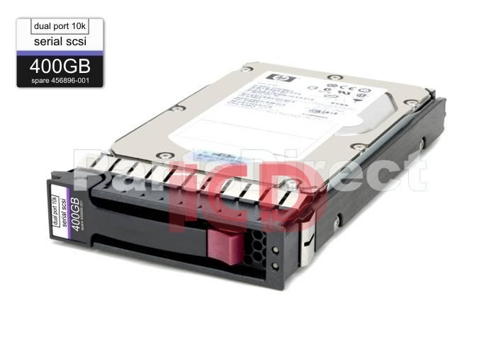 456896-001 HP 400-GB 10K 3.5 DP SAS HDD