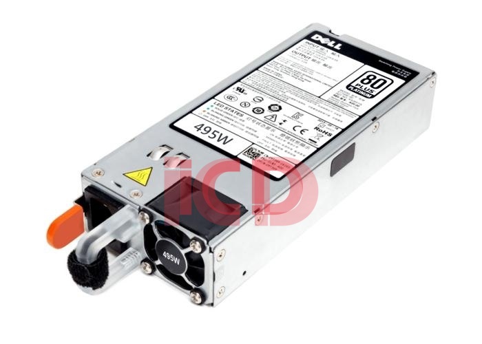 N24MJ Dell PE 495W 80 Plus Platinum HS Power Supply