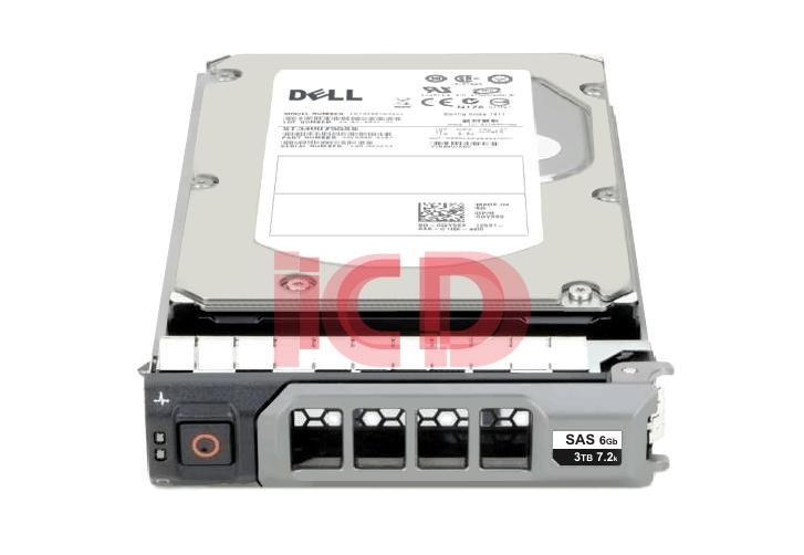 Y7GC2 Dell 3-TB 6G 7.2K 3.5 SAS w/F238F - Image 3