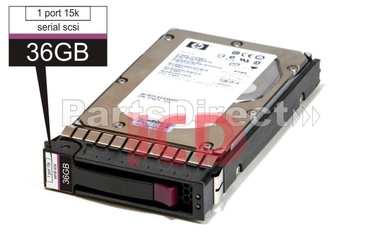 375698-001 HP 36-GB 15K 3.5 SAS HDD