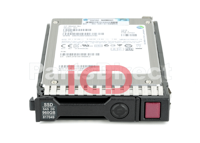 816559-002 HP G8-G10 960-GB 2.5 SAS 12G RI SC SSD - Image 2