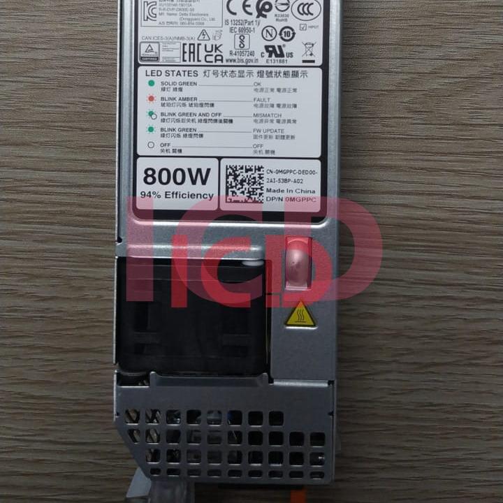 MGPPC Dell 800W 80 Plus Platinum R750XS Server AC Power Supply