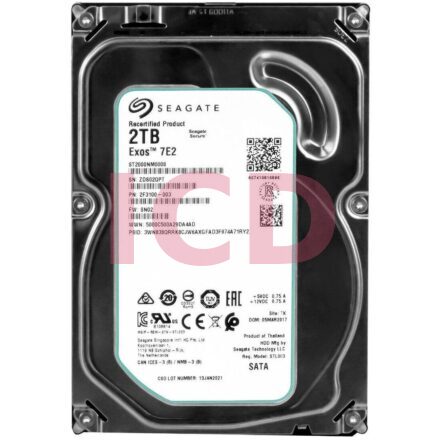 Dell 2TB 7.2K 6Gbps SATA 3.5in ST2000NM0008 HDD