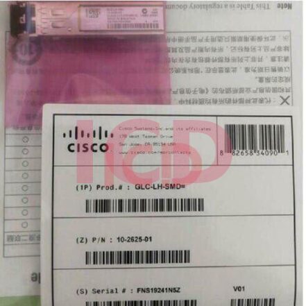 GLC-LH-SMD Cisco 1000BASE-LX/LH SFP Module 1310nm 10km SMF LC