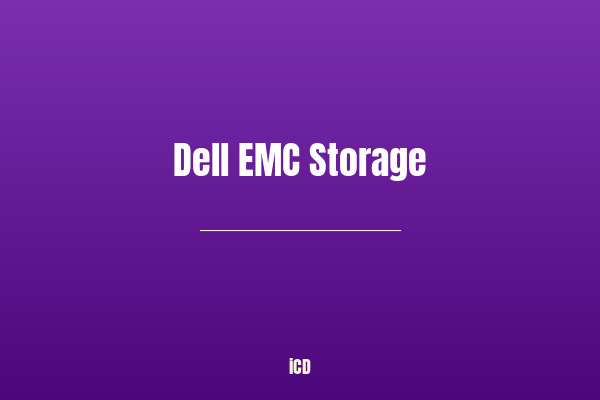 Category: Dell EMC Storage