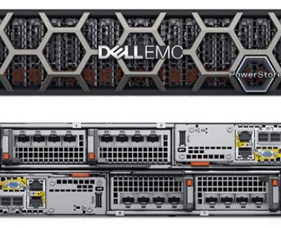dell powerstore front rear