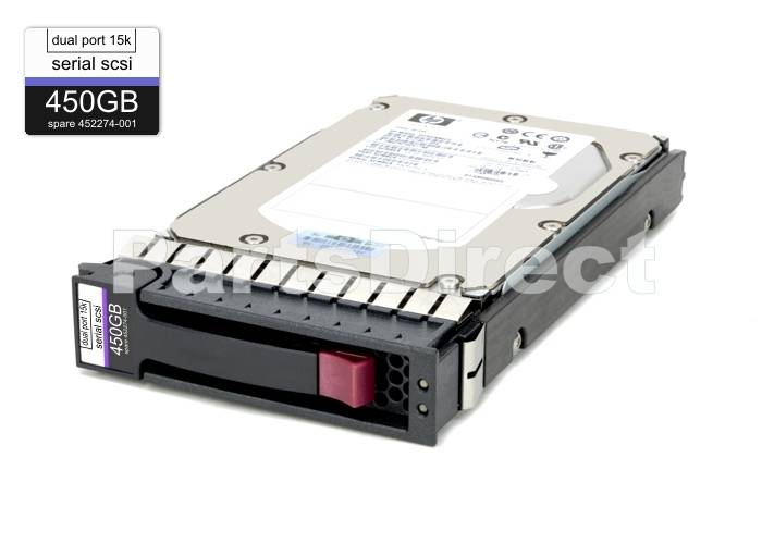 516832-003 HP 450-GB 6G 15K 3.5 DP SAS HDD