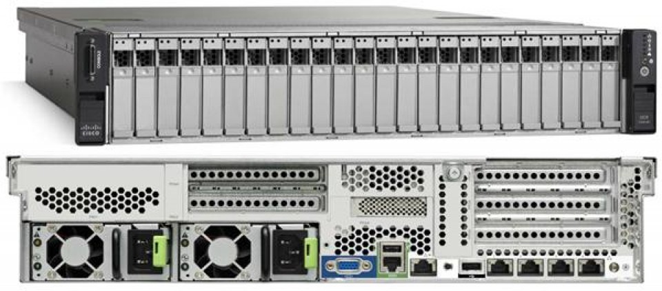 Cisco UCS C240 M8 8-Bay SFF 2U Rack Server Chassis