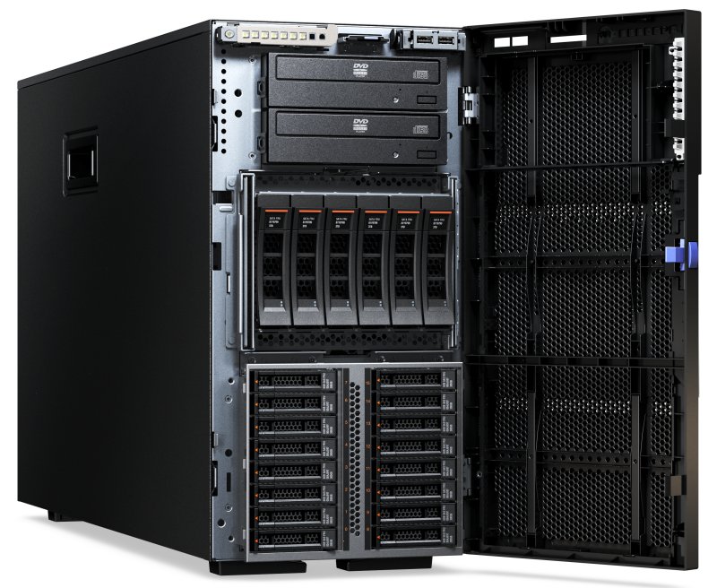 IBM System x3500 M5 8-Bay SFF Tower Server Chassis