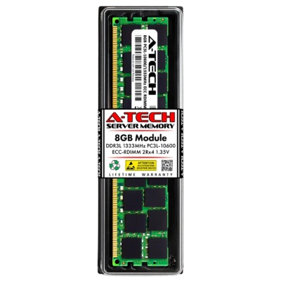 Fujitsu 8GB 2Rx4 RDIMM DDR3L-1333 PC3L-10600R ECC Memory