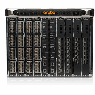JL376A HPE Aruba Cx 8400 8-SLOT Chassis 2X Fabric 1X Mgmt 3X PSU Switch Bundle