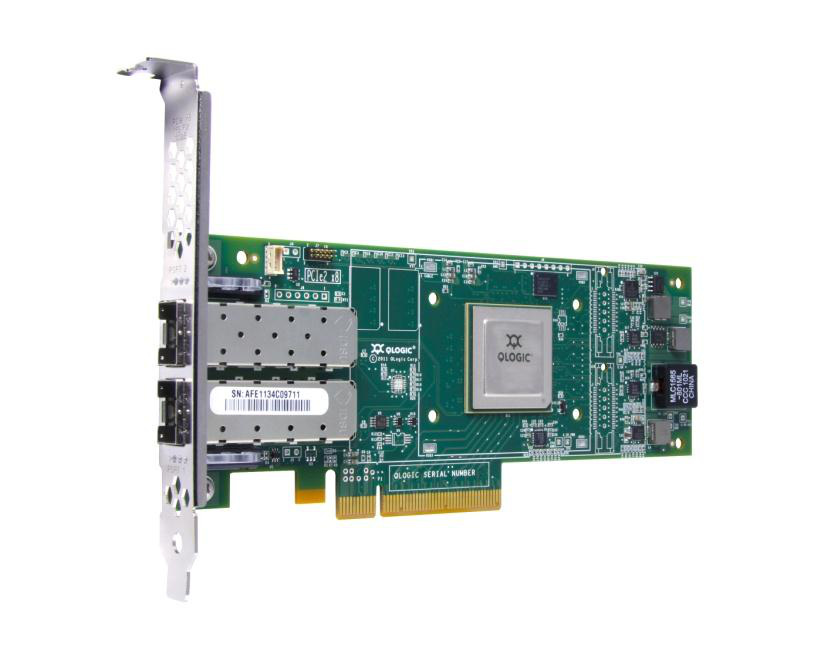 463-7353 Dell QLogic 2662 Dual Port 16GB FC HBA Full Height