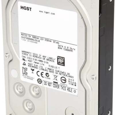 HUS726040ALA614 Hgst Ultrastar 7K6000 4TB 7.2K SATA 6GB/S 3.5" Enterprise HDD