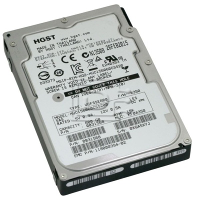 HUC151414CSS600 Hgst Ultrastar C15K147 147GB 15K SAS 6GB/S 64MB 2.5IN HDD