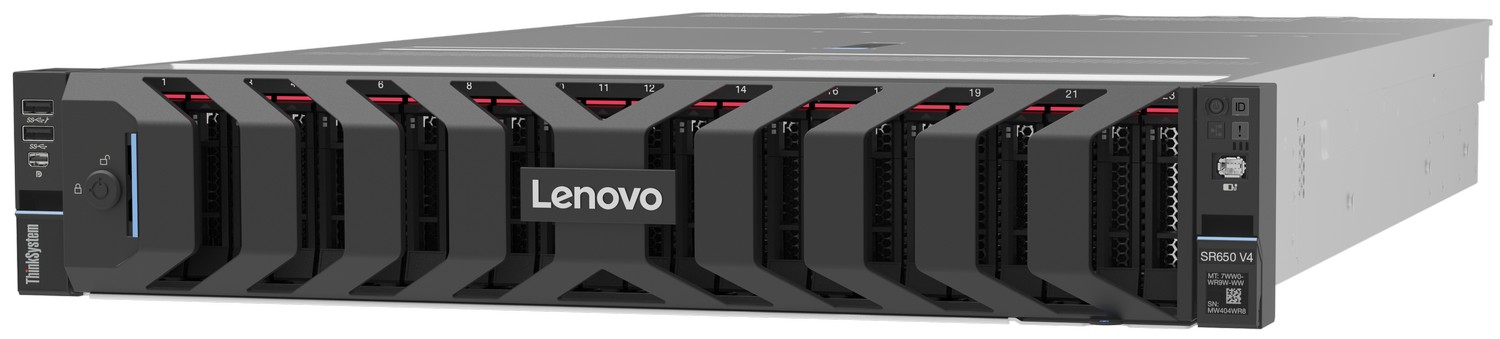 Lenovo ThinkSystem SR650 V1 12-Bay LFF 2U Rack Server Chassis