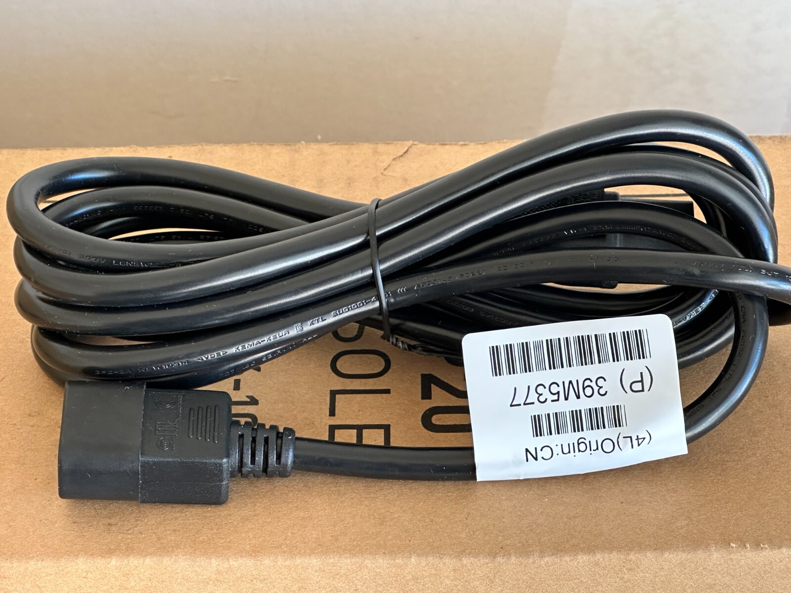 00XL065 Lenovo 1M Power Cord Eu/Kr 3-PRONG