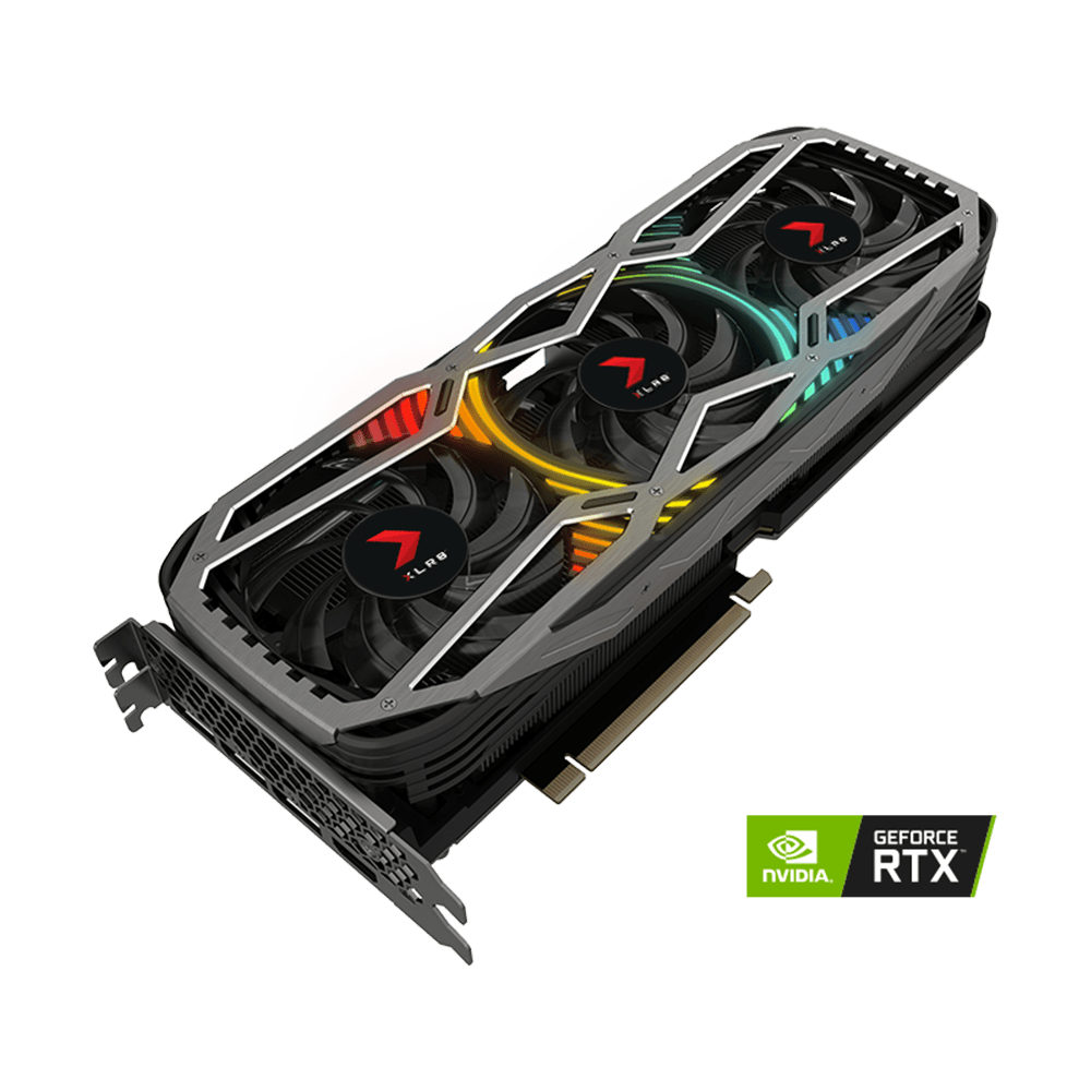 VCG308010TFXPPB Pny Geforce Rtx 3080 10GB GDDR6X XLR8 EPIC-X Rgb Triple Fan GPU
