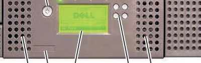 UP538-SILVER Dell Powervault TL2000/TL4000 Right Magazine (silver)