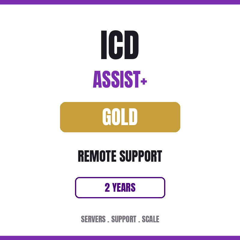 ASSIST-GOLD-2Y ICD Assist+ Remote Support Gold - 2 Year
