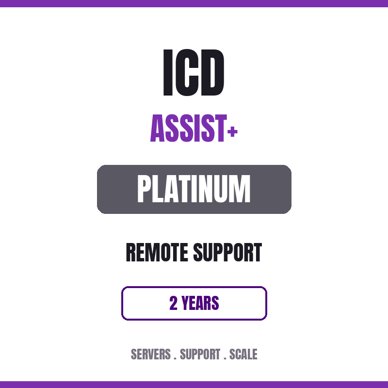 ASSIST-PLATINUM-2Y ICD Assist+ Remote Support Platinum - 2 Year