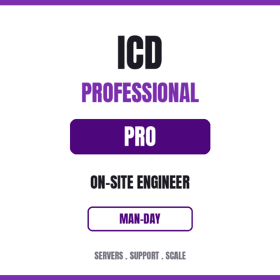 ICD-MANDAY-ONSITE ICD Pro+ On-site Engineer - Man-Day