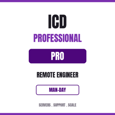ICD-MANDAY-REMOTE ICD Pro+ Remote Engineer - Man-Day