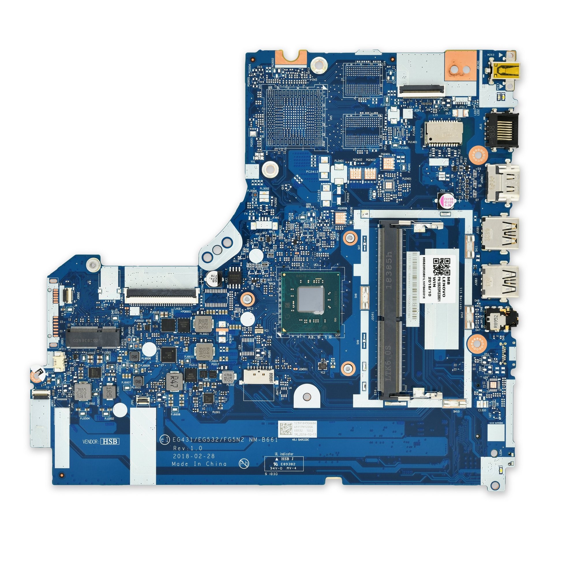 186KF Dell Alienware 16 Aurora AC16250 Motherboard Core 7 240H RTX 5060 8GB