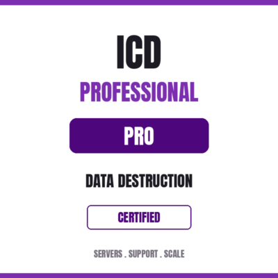 SVC-DATA-DESTRUCTION Icd Retire - Certified Data Destruction